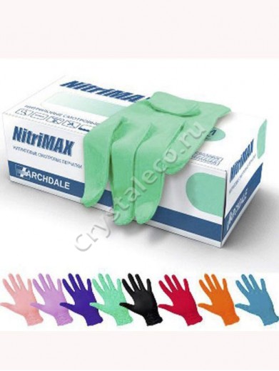 Перчатки нитриловые «NitriMAX», 50 пар