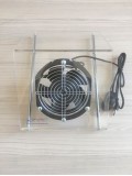 Настольный пылесос для маникюра «CRYSTAL ECO Compact» 65 Вт, прозрачный